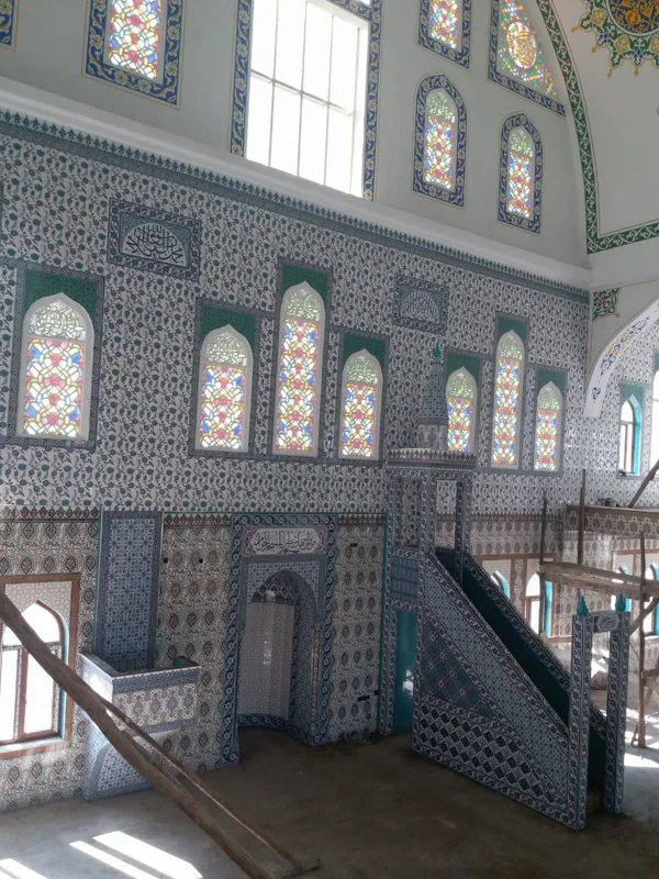 Cami İçi Çini Çalışması 34