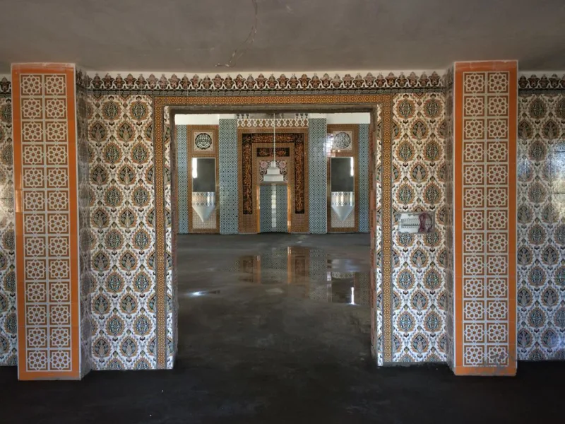 Cami İçi Çini Çalışması 09