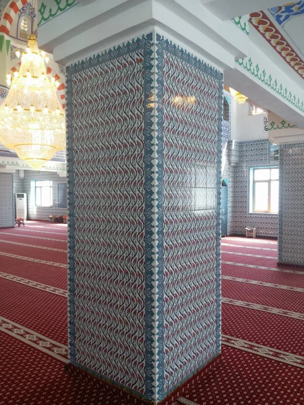 Cami İçi Çinili Sütun 05