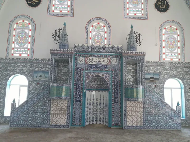 Cami İçi Çini Çalışması 35